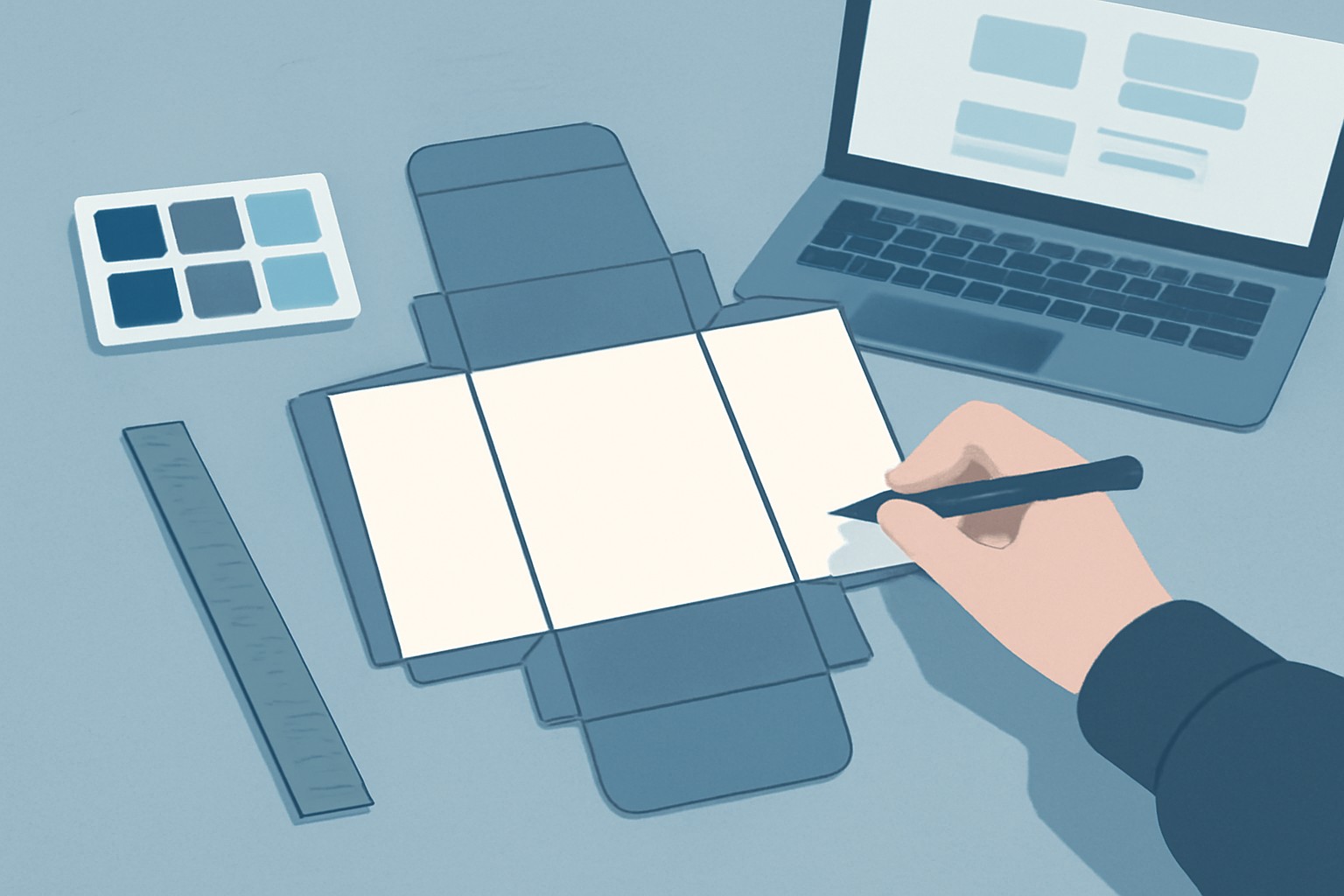7 Cara Mendesain Kemasan Makanan Agar Menarik Di Rak