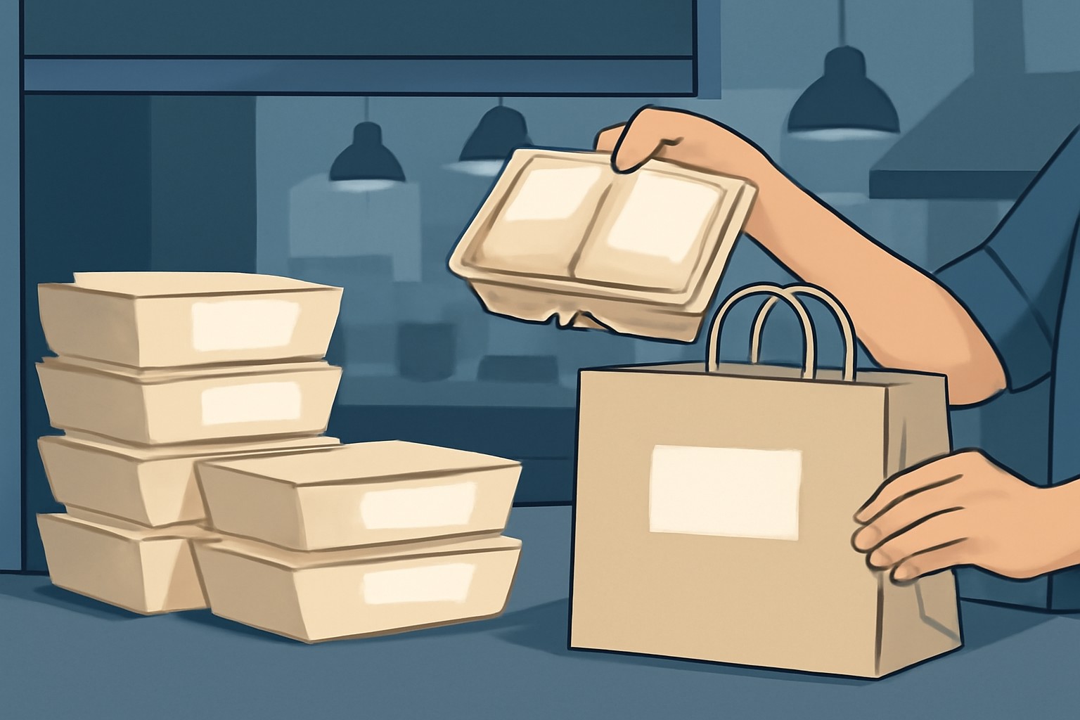 Bagaimana Paper Box Makanan Meningkatkan Pengalaman Takeaway?
