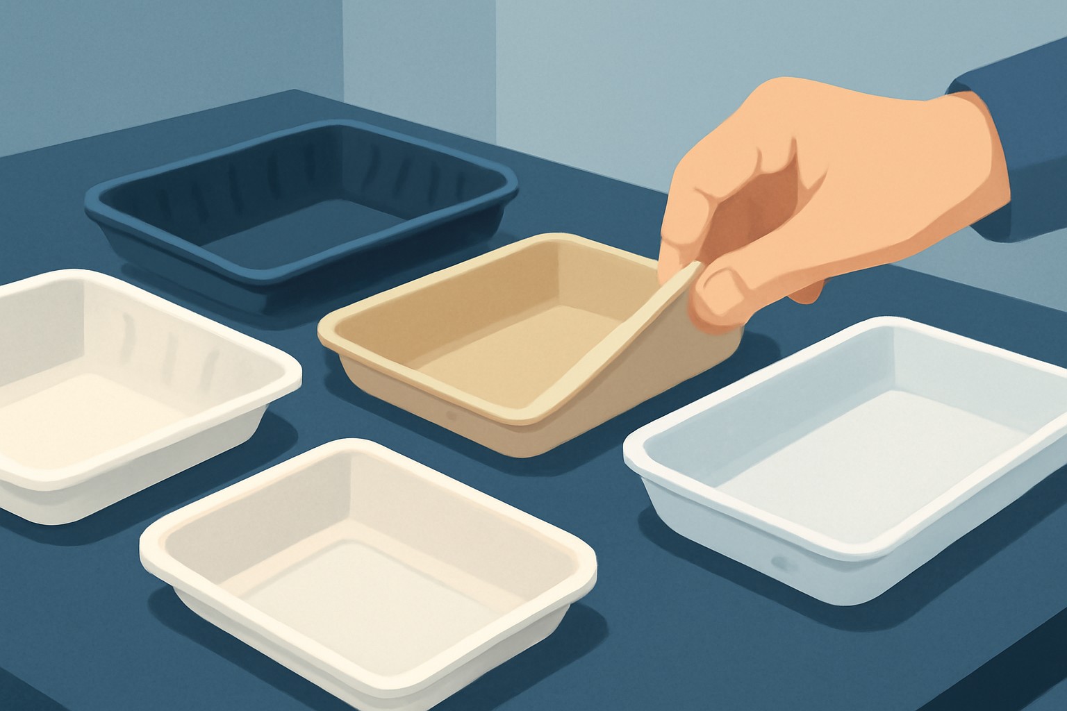 Tray Makanan: Cara Memilih Material Dan Lapisan Anti – Minyak Yang Tepat